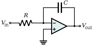 inverting integrator