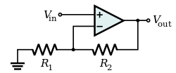non inverting amplifier